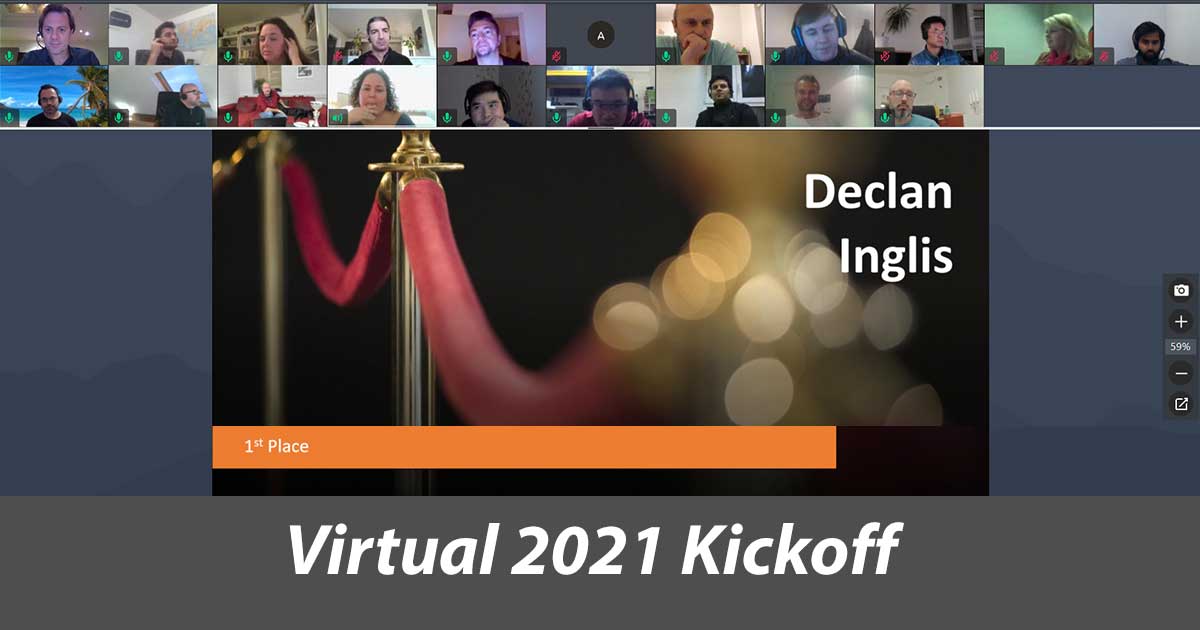Virtually celebrating one another, business success and preparing for 2021