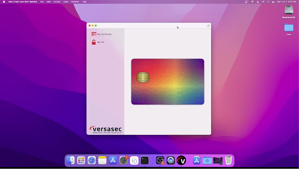 Versasec Expands macOS User Application Functionality with Version 6.5