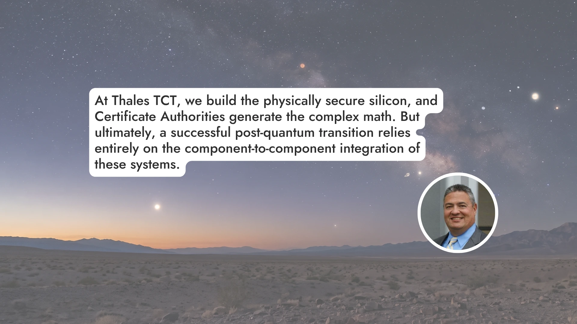 navigating the post-quantum shift - blog - jim dickens - quote w
